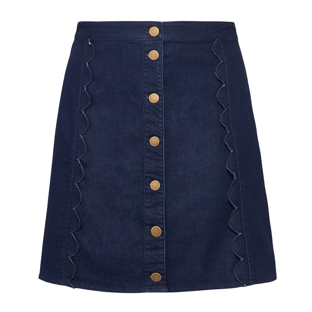 Draper James denim skirt
